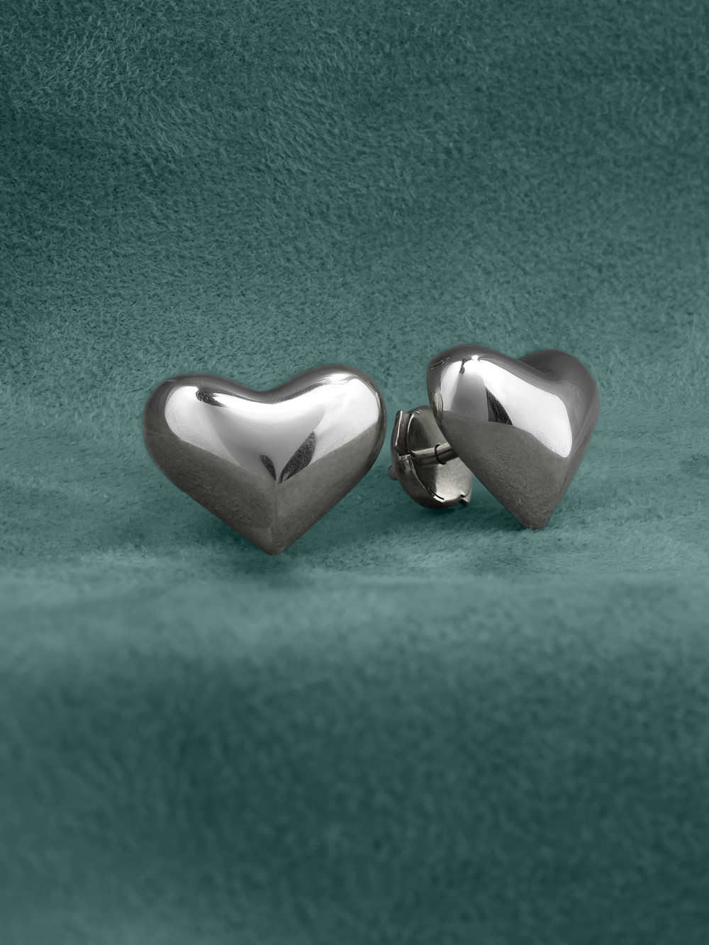 Серьги из белого золота