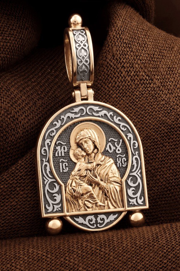 Образок из золота 585 пробы