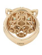 Кольцо из золота c изумрудом и рубином