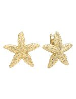 Серьги из лимонного золота