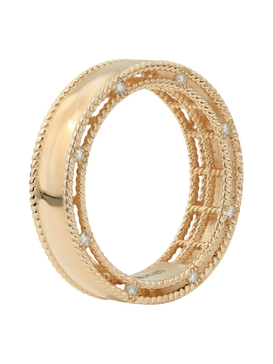 Кольцо из золота c бриллиантами