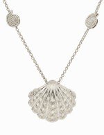 Колье из белого золота