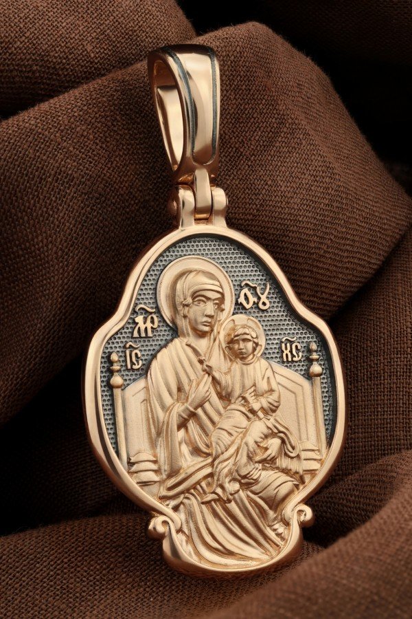 Образок из золота 585 пробы