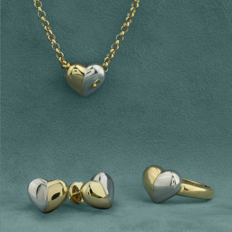 Серьги из лимонного золота