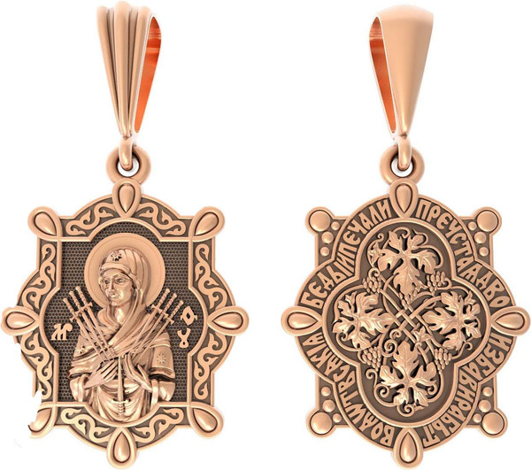 Образок из золота