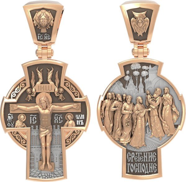 Крест из золота