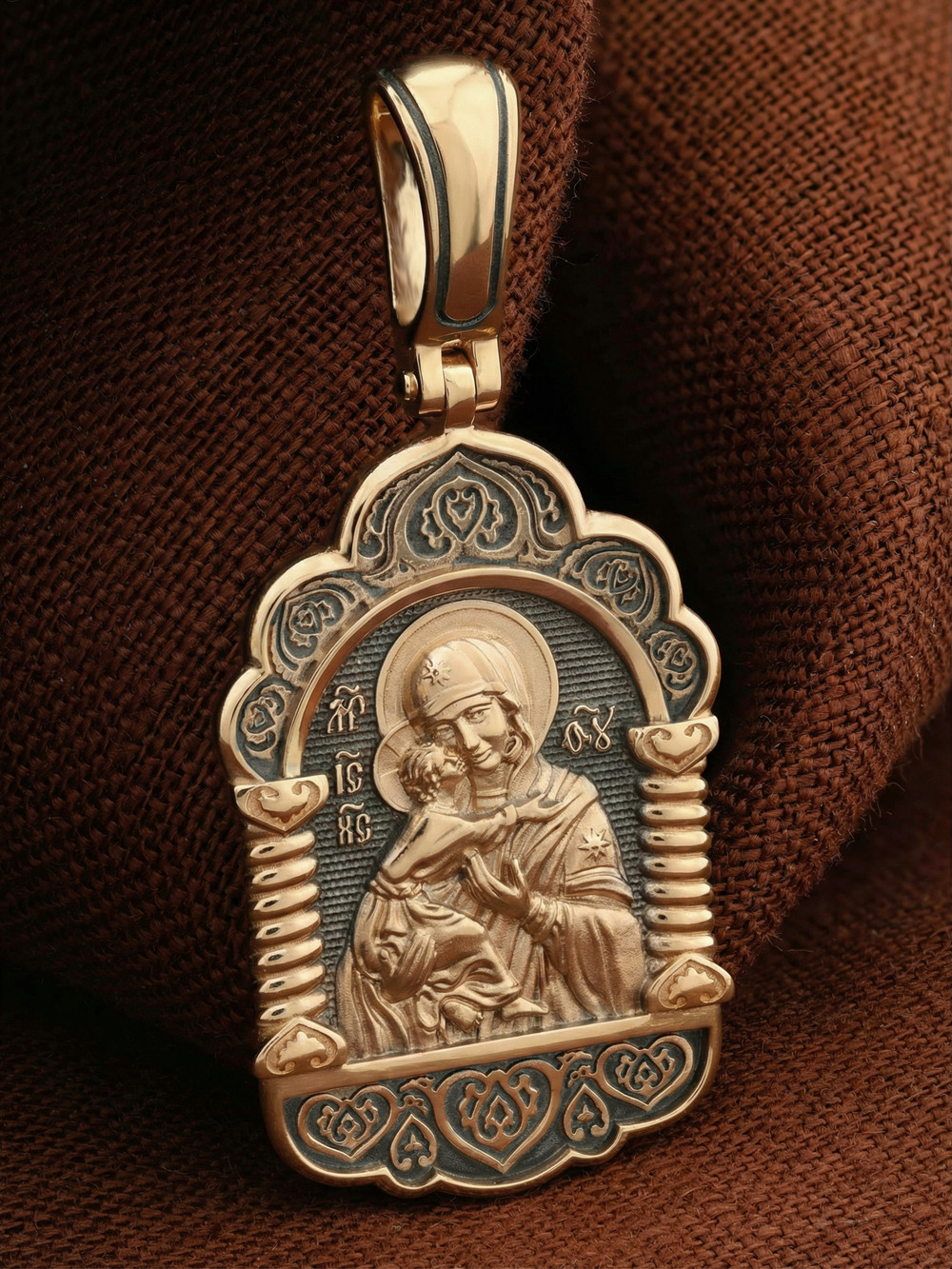 Образок из золота