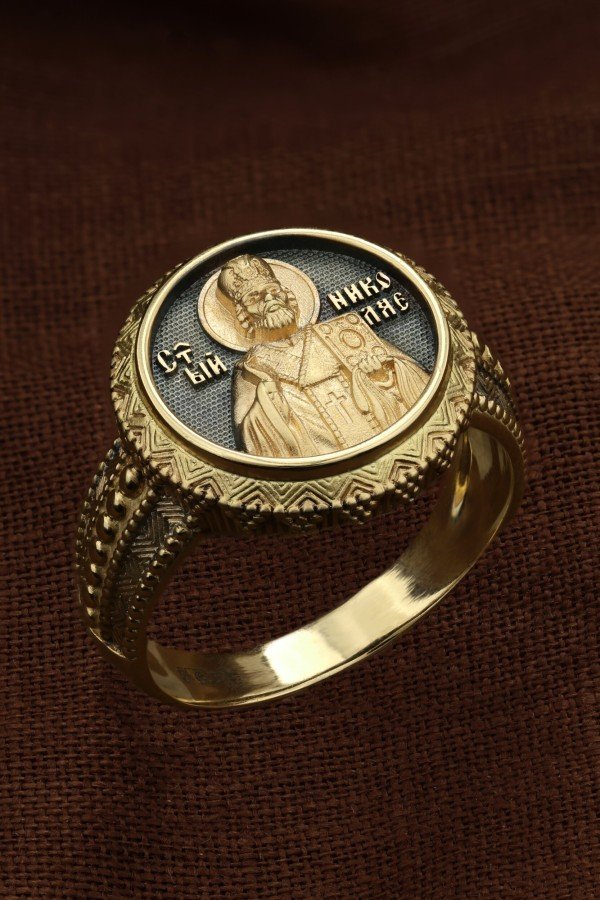 Кольцо из лимонного золота 585 пробы