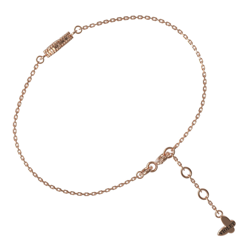 Браслет из золота c бирюзой