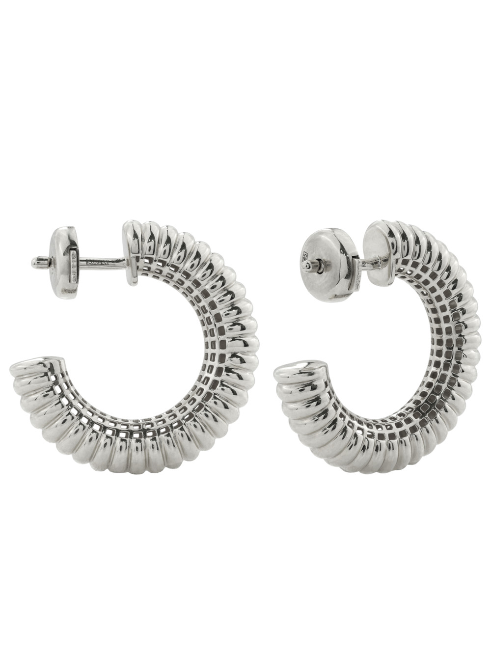 Серьги из белого золота