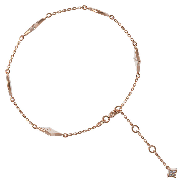 Браслет из золота c бриллиантами