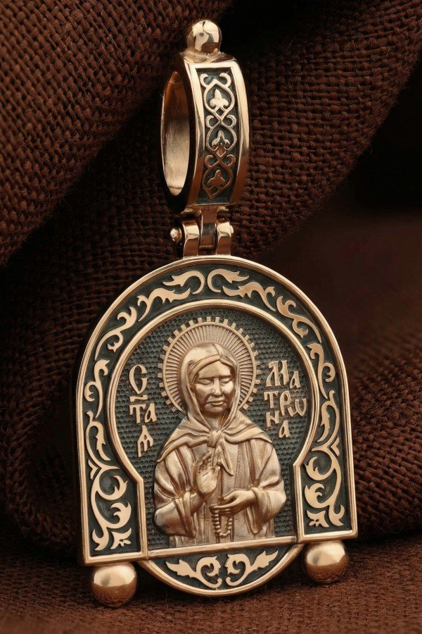 Образок из золота 585 пробы