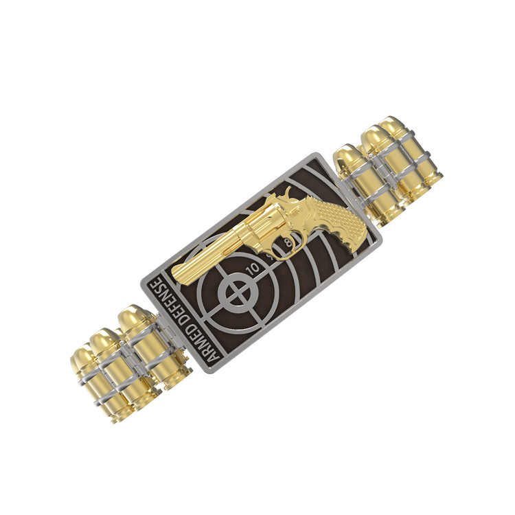 Браслет из лимонного золота