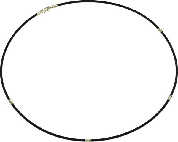 Шнурок шёлковый из зелёного золота c шёлковым шнурком