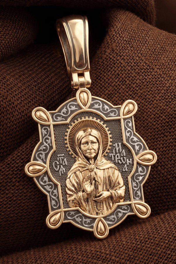 Образок из золота 585 пробы