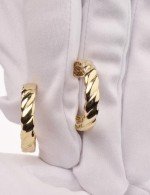 Серьги из лимонного золота 585 пробы