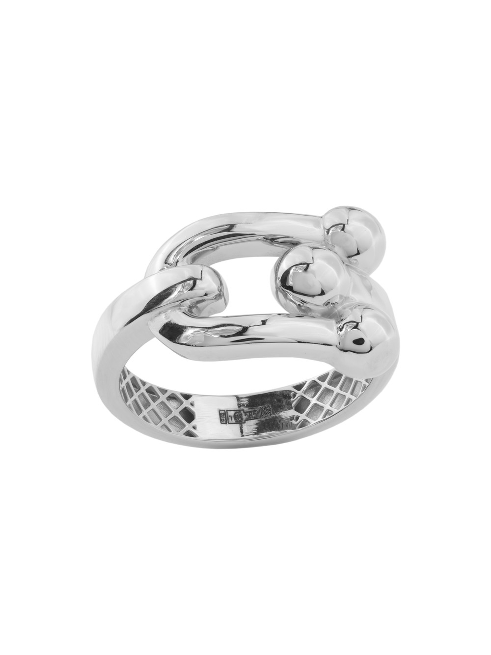 Кольцо из белого золота