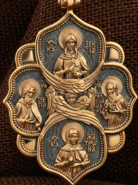 Образок из золота