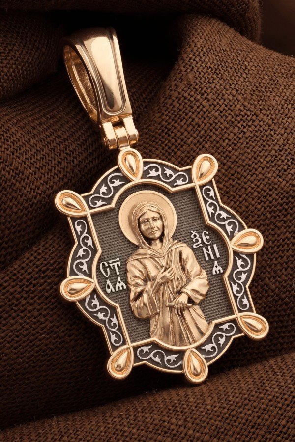 Образок из золота 585 пробы