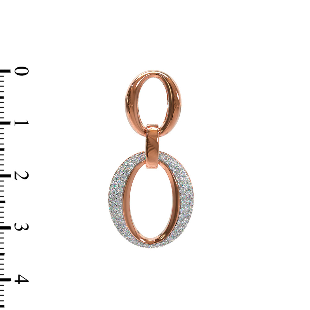 Подвеска из золота c бриллиантами