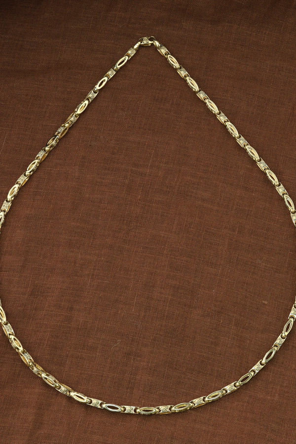 Цепь из лимонного золота