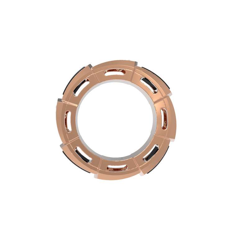 Подвеска из золота c бриллиантами и ониксом