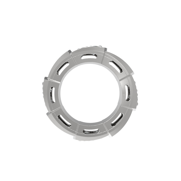 Подвеска из белого золота c бриллиантами