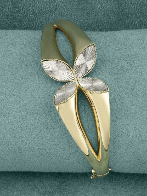 Браслет из лимонного золота c рубином