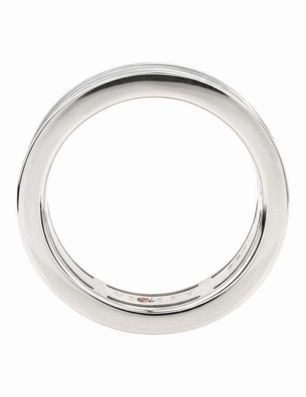 Кольцо из белого золота c рубином