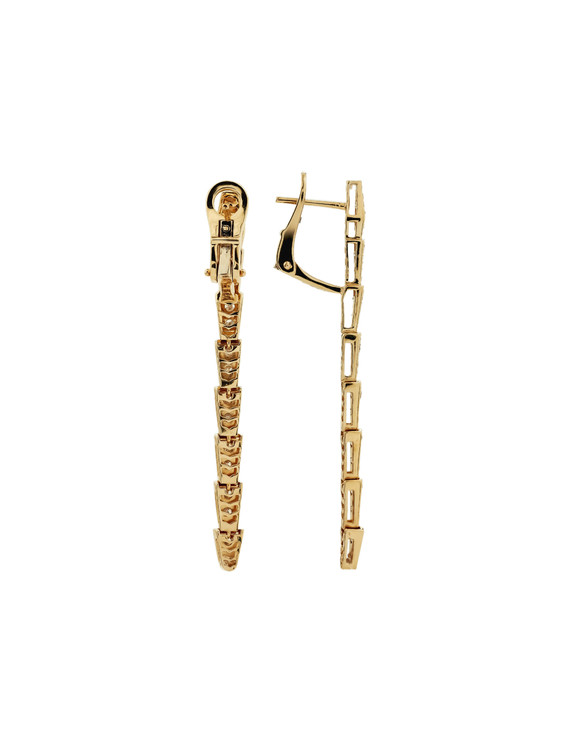 Серьги из золота c бриллиантами