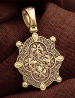 Образок из лимонного золота