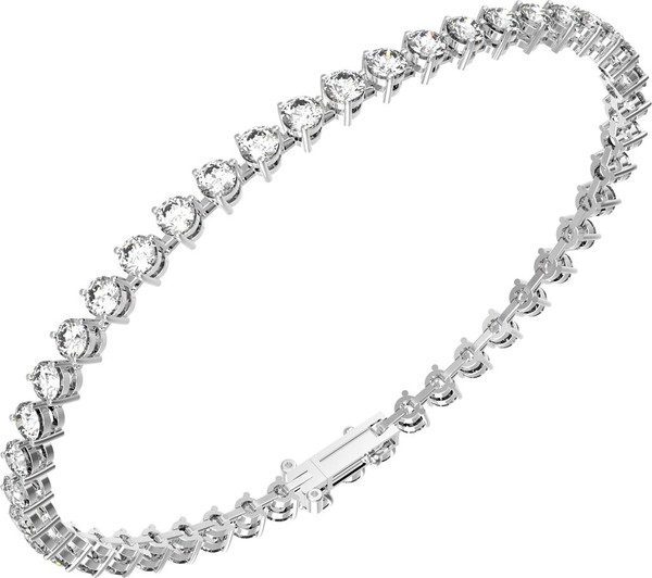 Браслет из белого золота c бриллиантами