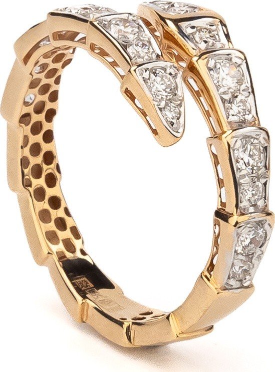 Кольцо из золота c бриллиантами