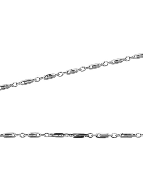 Цепь из белого золота