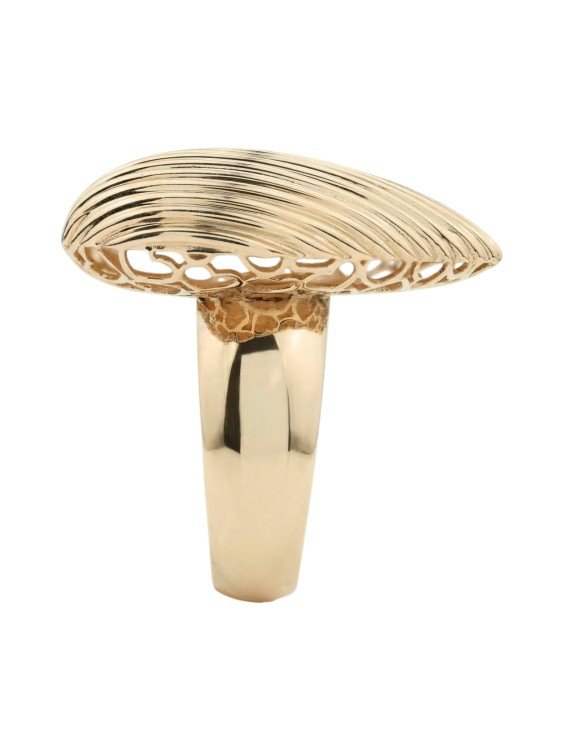 Кольцо из золота c рубином