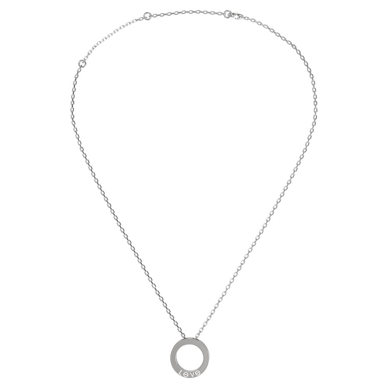 Колье из белого золота c бриллиантами