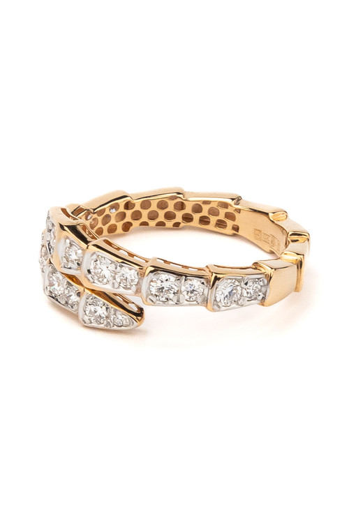 Кольцо из золота c бриллиантами