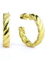 Серьги из лимонного золота 585 пробы