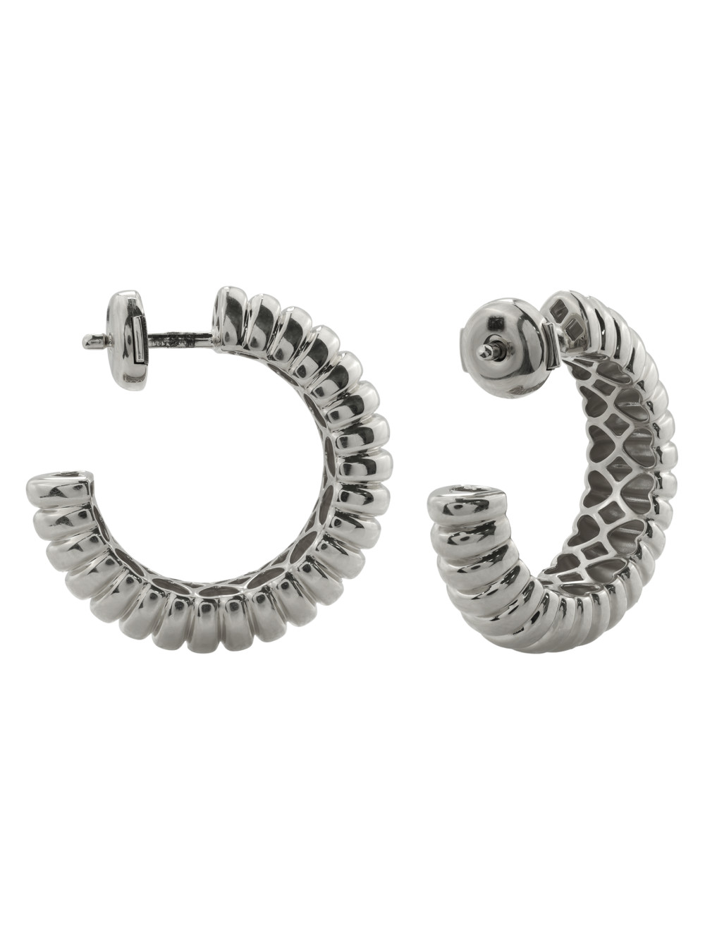 Серьги из белого золота