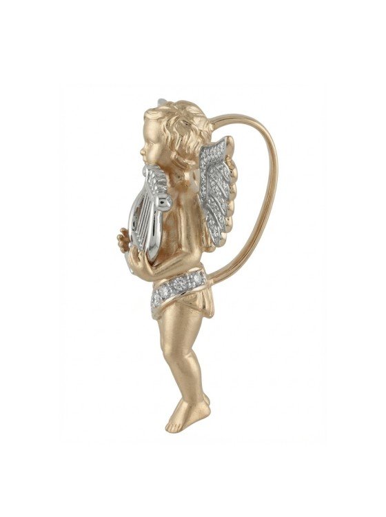 Подвеска из золота c фианитом
