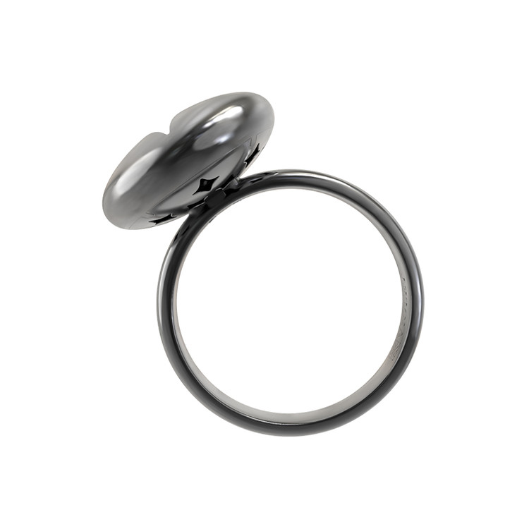 Кольцо из белого золота c бриллиантами