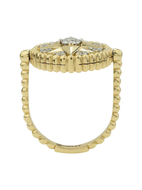 Кольцо из золота c бриллиантами