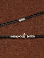 Гайтан из белого золота