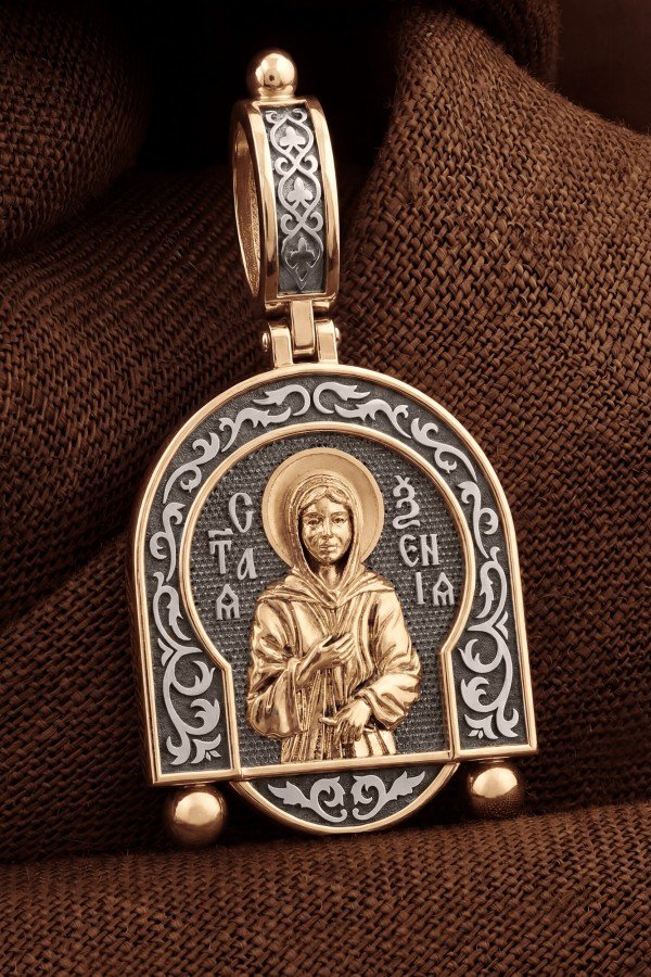 Образок из золота 585 пробы