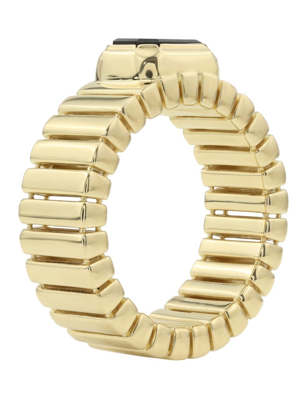 Кольцо из лимонного золота c ониксом