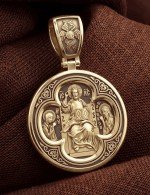 Образок из лимонного золота