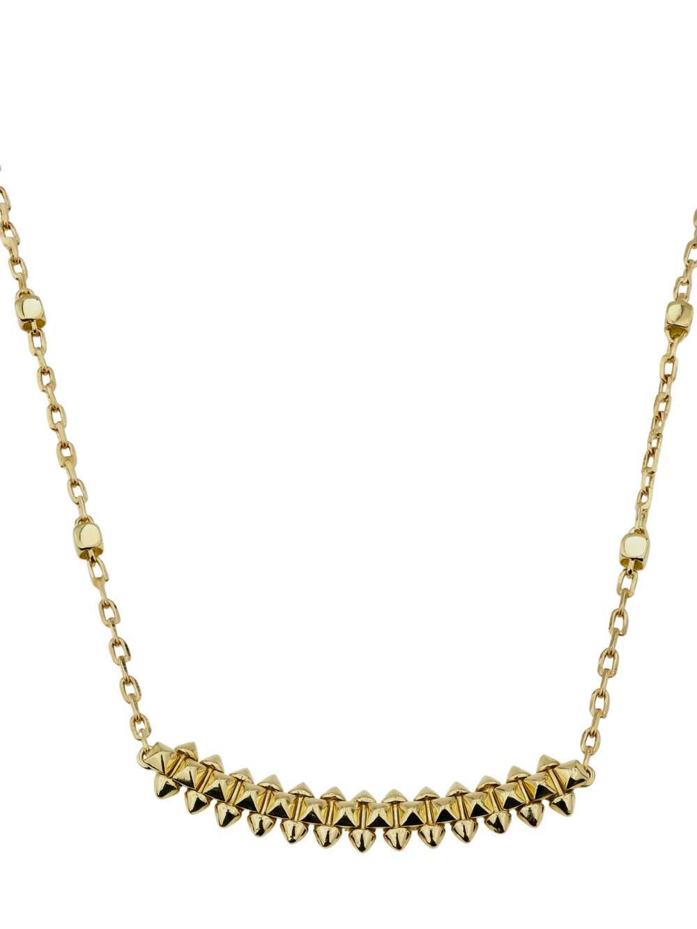 Колье из лимонного золота