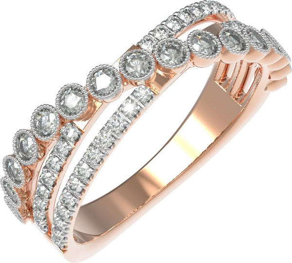 Кольцо из золота c бриллиантами