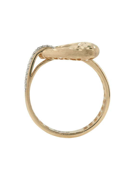 Кольцо из золота c бриллиантами