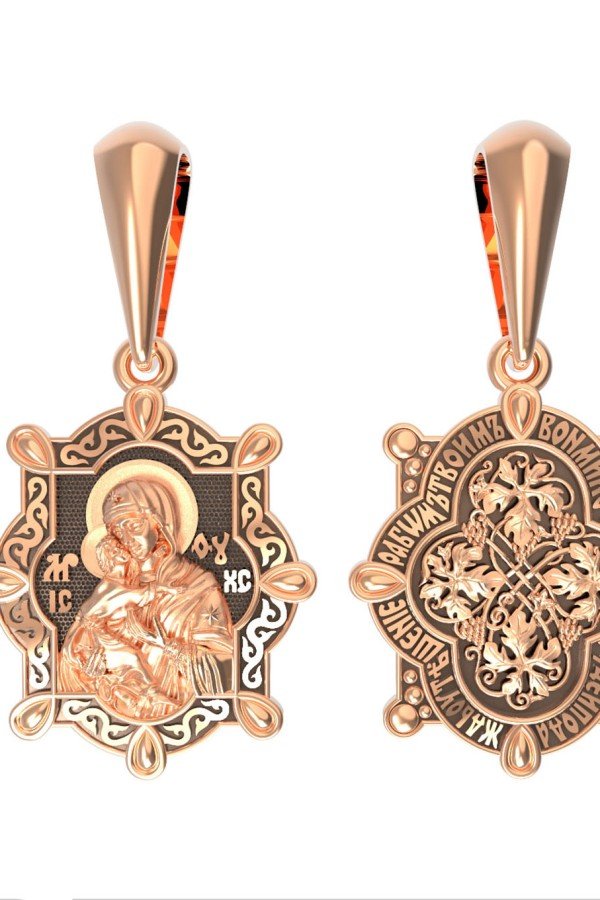 Образок из золота 585 пробы